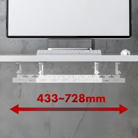 Organizer podbiurkowy na kable MC-103W Organizer podbiurkowy na kable MC-103W