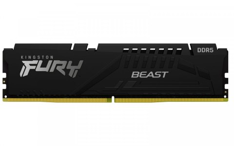 Pamięć DDR5 Fury Beast 16GB(1*16GB)/5200 CL40 czarna Pamięć DDR5 Fury Beast 16GB(1*16GB)/5200 CL40 czarna