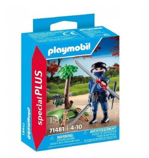Figurka Special Plus 71481 Ninja z uzbrojeniem