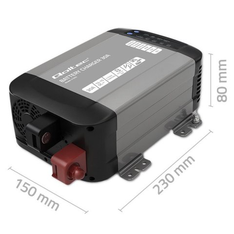 Inteligentna ładowarka do akumularów LiFePO4 AGM GEL SLA | 30A | 12V Inteligentna ładowarka do akumularów LiFePO4 AGM GEL SLA | 30A | 12V