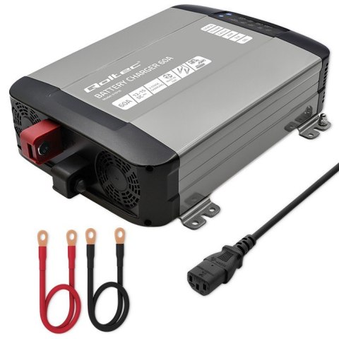 Inteligentna ładowarka do akumulatorów LiFePO4 AGM GEL SLA | 60A | 12V Inteligentna ładowarka do akumulatorów LiFePO4 AGM GEL SLA | 60A | 12V