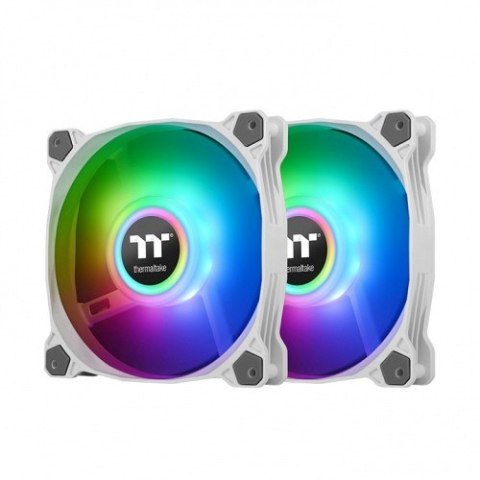 Wentylator - Pure Duo 12 ARGB Sync Radiator Fan 2 Pak biały Wentylator - Pure Duo 12 ARGB Sync Radiator Fan 2 Pak biały