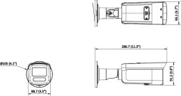 Kamera IP Hikvision DS-2CD2T83G2-LIS2U/SL 2.8mm PL