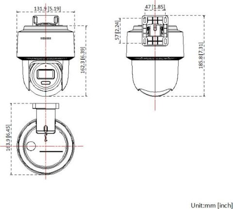 Kamera IP Hilook by Hikvision 6MP PTZ-N6-P
