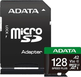 Adata Karta pamięci microSD Speed Plus 128GB UHS1 U3 V30 A2 180/160 MB/s