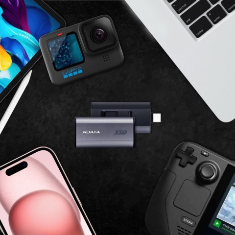 Adata Zewnętrzny dysk SSD SC750 2000G USB3.2C 1050/1000 MB/s