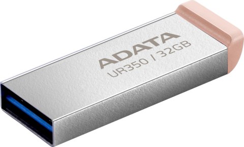 Adata Pendrive UR350 32GB USB3.2 Gen1 Metal brązowy