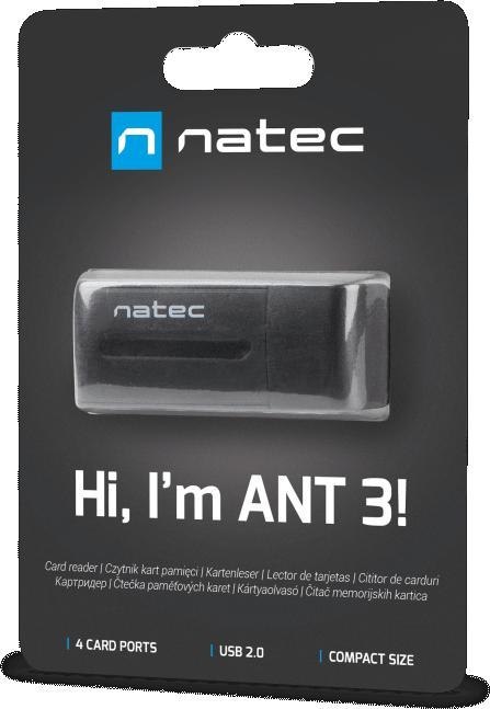 Czytnik kart pamięci ANT 3 Mini SDHC/MMC/M2/Micro SD