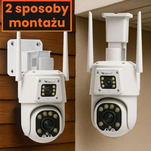 Kamera IP Orllo TZ8 Dual z panelem solarnym SM6030 PRO