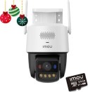 Kamera IP Imou Titan Pro 6MP Aurora Wi-Fi PoE z kartą pamięci 64GB