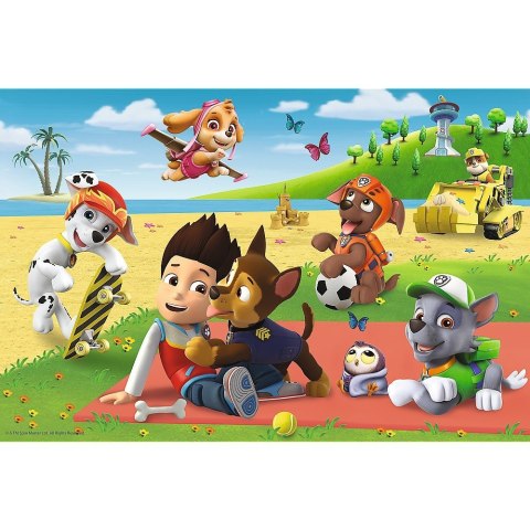 Puzzle 24 elementy MAXI Zabawa na kocu Psi Patrol Puzzle 24 elementy MAXI Zabawa na kocu Psi Patrol
