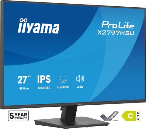 Monitor LED IIYAMA X2797HSU-B1 27 cali IPS