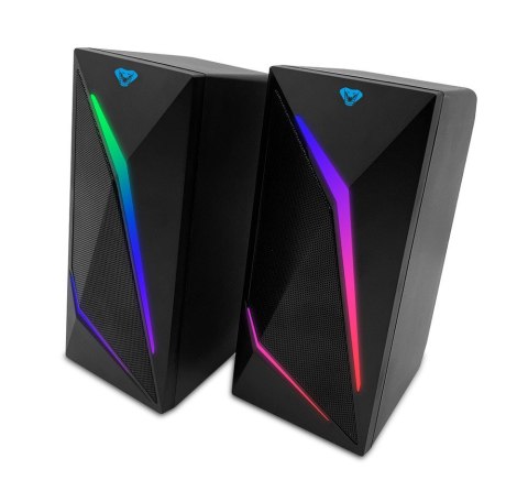 Głośniki COBRA PRO URION 2.0 MT3172 Gamingowe/Line-in/Bluetooth 5.0/RGB/Moduł sterujący/Jack 3,5/USB/RMS 8W/PMPO 320W Głośniki COBRA PRO URION 2.0 MT3172 Gamingowe/Line-in/Bluetooth 5.0/RGB/Moduł sterujący/Jack 3,5/USB/RMS 8W/PMPO 320W