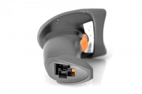 Czytnik kodów kreskowych, przewodowy USB-RJ45 2m, 1D, stojak w zestawie Czytnik kodów kreskowych, przewodowy USB-RJ45 2m, 1D, stojak w zestawie