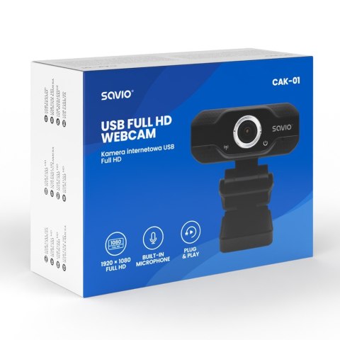 Kamera internetowa USB Full HD, CAK-01