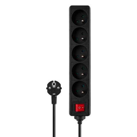 Listwa zasilająca 5 gniazd 5m, LZ-03 Listwa zasilająca 5 gniazd 5m, LZ-03