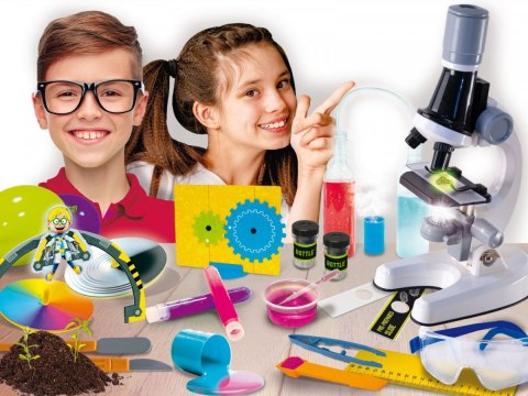 Zestaw naukowy I'm A Genius Wielkie laboratorium 120 doświadczeń Zestaw naukowy I'm A Genius Wielkie laboratorium 120 doświadczeń