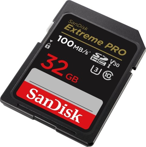Karta pamięci Extreme Pro SDHC 32GB 100/90 MB/s V30 UHS-I U3 Karta pamięci Extreme Pro SDHC 32GB 100/90 MB/s V30 UHS-I U3
