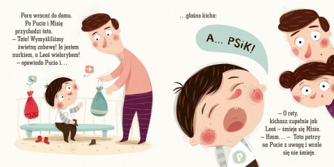 Książeczka Pucio u lekarza Książeczka Pucio u lekarza