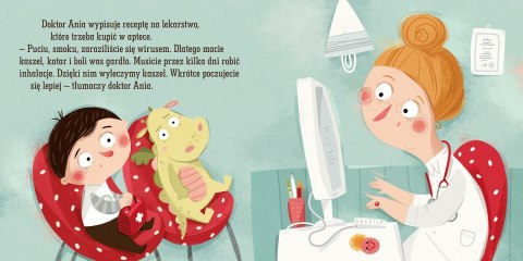 Książeczka Pucio u lekarza Książeczka Pucio u lekarza