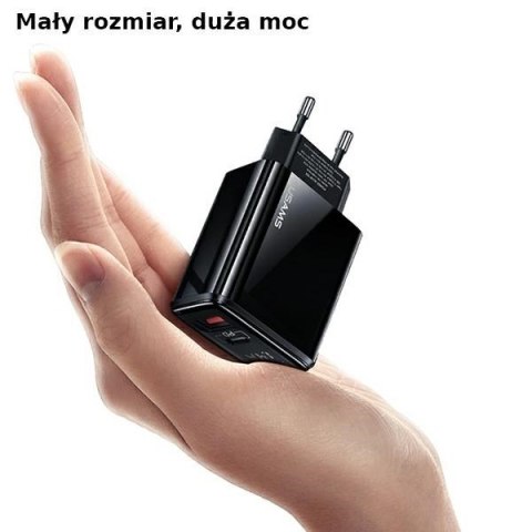 Ładowarka sieciowa T40 20W USB/USB-C PD 3.0 Ładowarka sieciowa T40 20W USB/USB-C PD 3.0