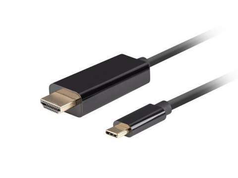 Kabel USB-C(M)->HDMI(M) 4K 60HZ 3M czarny Kabel USB-C(M)->HDMI(M) 4K 60HZ 3M czarny