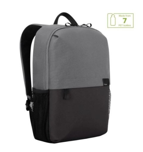 Plecak 16 cali Sagano EcoSmart Campus czarno-zielony