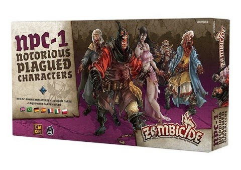 Dodatek do gry Zombicide NPC-1 Dodatek do gry Zombicide NPC-1