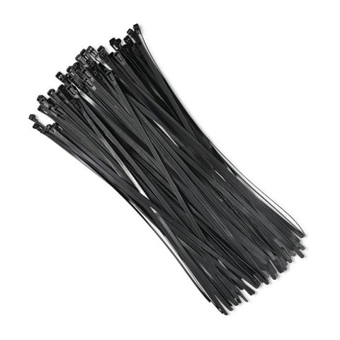 Opaski zaciskowe wielorazowe/trytytki | 7.2*400mm | Nylon UV | Czarne Opaski zaciskowe wielorazowe/trytytki | 7.2*400mm | Nylon UV | Czarne