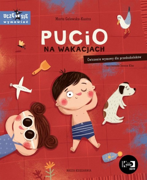 Książeczka Pucio na wakacjach. Ćwiczenia wymowy dla przedszkolaków. Książeczka Pucio na wakacjach. Ćwiczenia wymowy dla przedszkolaków.
