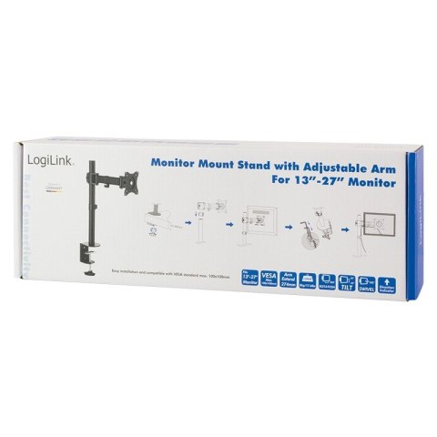 Uchwyt do monitora VESA 13-27', max. 8kg Uchwyt do monitora VESA 13-27', max. 8kg
