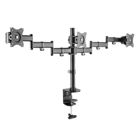 Uchwyt na 3 monitory, 13-27 cali, max. 3x8kg. Uchwyt na 3 monitory, 13-27 cali, max. 3x8kg.